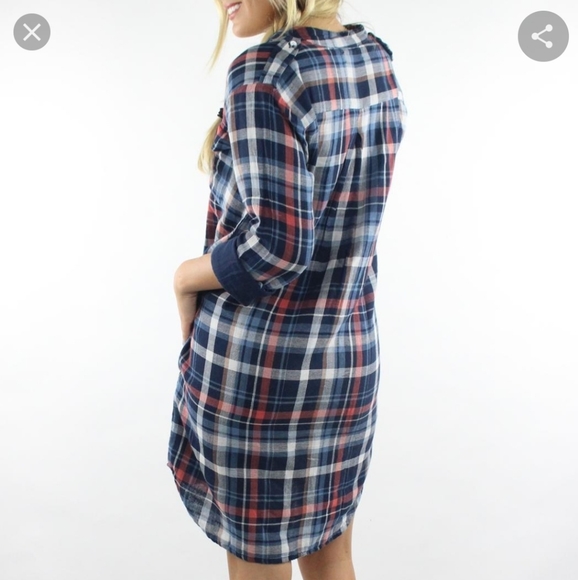 Velvet by Graham and Spencer Plaid Gabrielle Dress - Picture 3 of 11